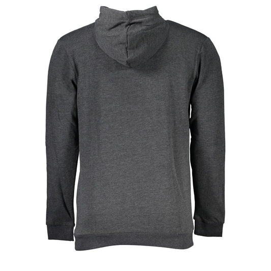 Sergio Tacchini Gray Cotton Men Sweatshirt