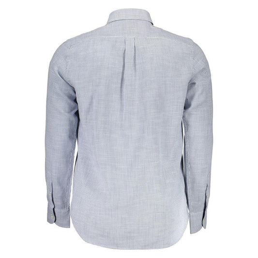 Harmont & Blaine Light Blue Cotton Men Shirt