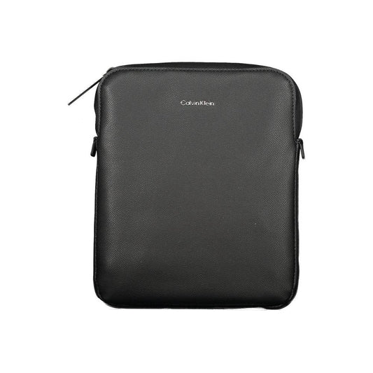 Calvin Klein Black Polyester Men Shoulder Bag