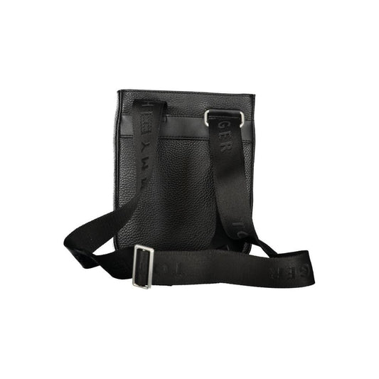 Tommy Hilfiger Black Polyethylene Men Shoulder Bag