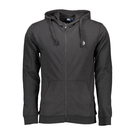 Sergio Tacchini Black Cotton Men Sweater