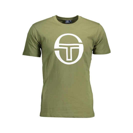 Sergio Tacchini Green Cotton T-Shirt