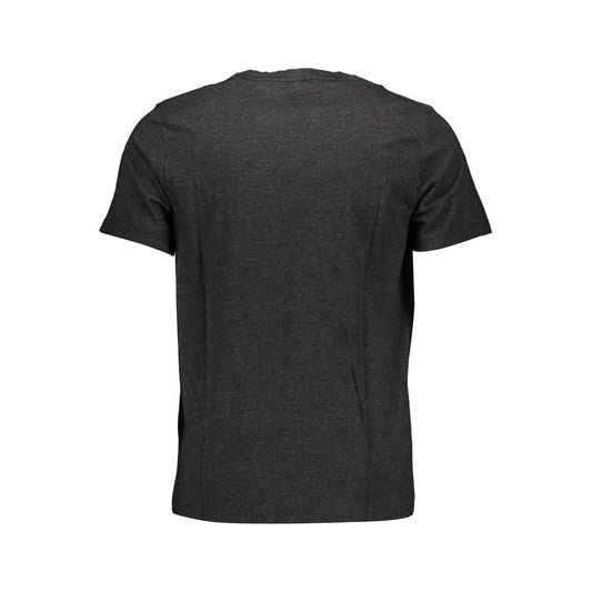 Levi's Gray Cotton Men T-Shirt
