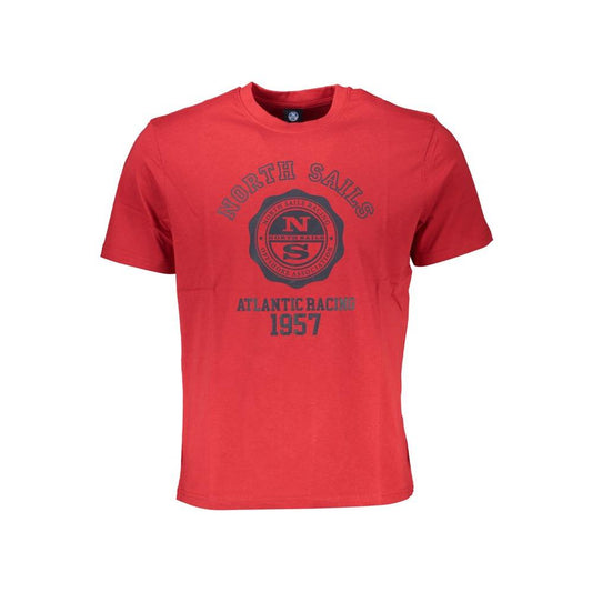 North Sails Red Cotton T-Shirt