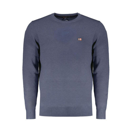Norway 1963 Blue Wool Men Sweater