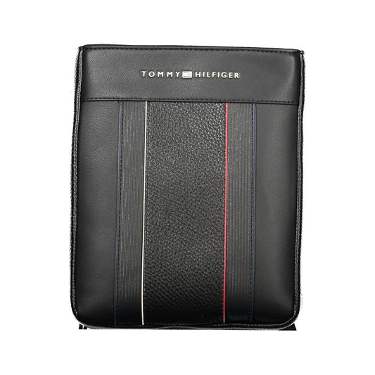 Tommy Hilfiger Black Polyethylene Men Shoulder Bag