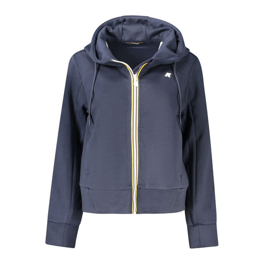 K-WAY Blue Polyester Women Sweater KW-34389-XS