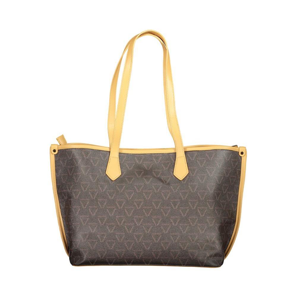 Front view with bag zipped and handles upright.