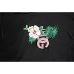 Dolce & Gabbana Black Embroidery Hooded Sweatshirt Sweater TSH90276-54