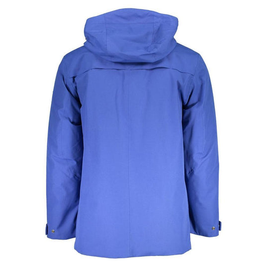 Gant Blue Cotton Men Jacket GA-4015-S