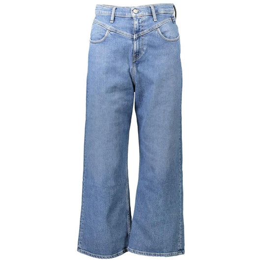 Calvin Klein Blue Cotton Women Jeans