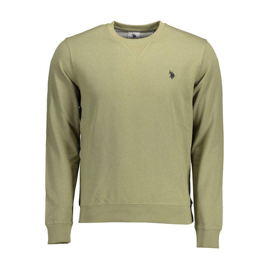 U.S. POLO ASSN. Green Cotton Men Sweater US-12704-XXL