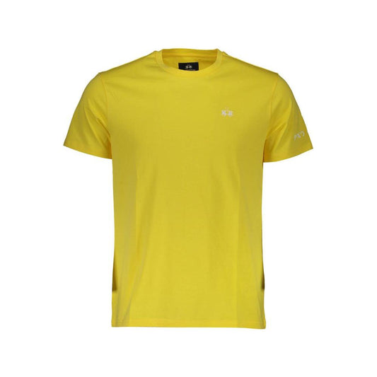 La Martina Yellow Cotton Men T-Shirt