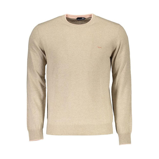 Harmont & Blaine Beige Wool Men Sweater