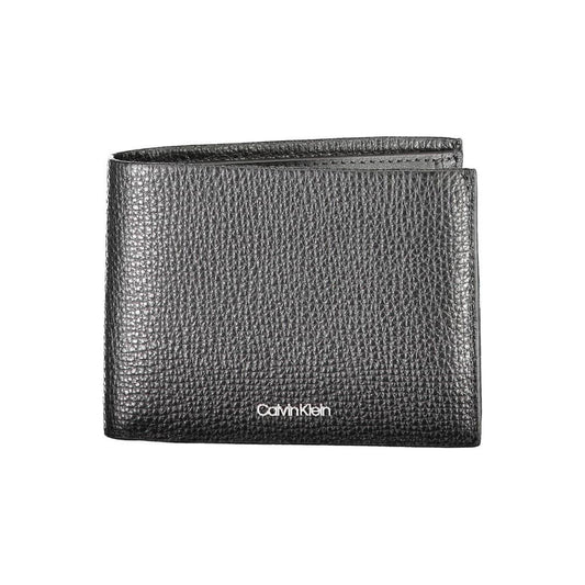 Calvin Klein Black Leather Men Wallet