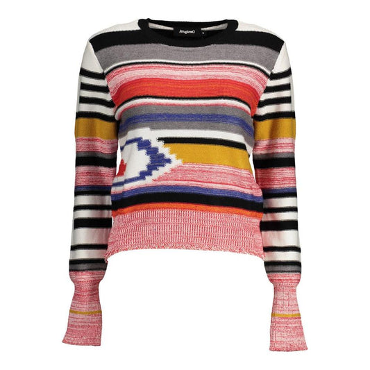 Desigual Red Viscose Women Sweater