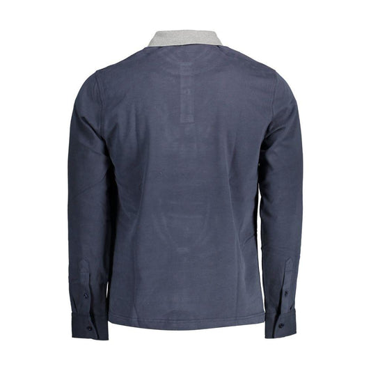 Harmont & Blaine Blue Cotton Men Polo Shirt