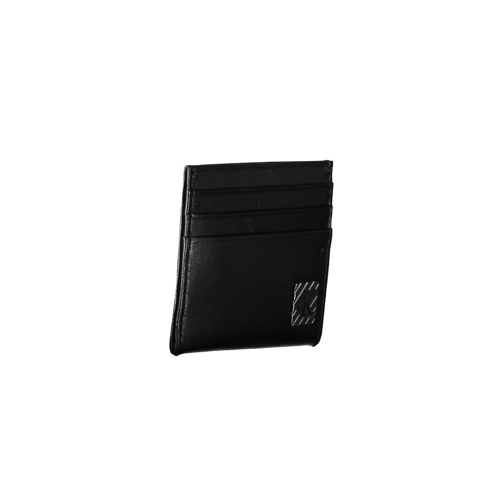 Calvin Klein Black Leather Men Wallet