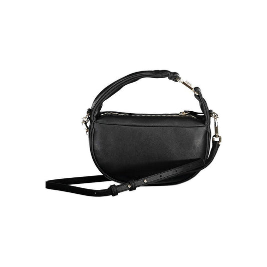 Tommy Hilfiger Black Polyester Handbag TO-22443