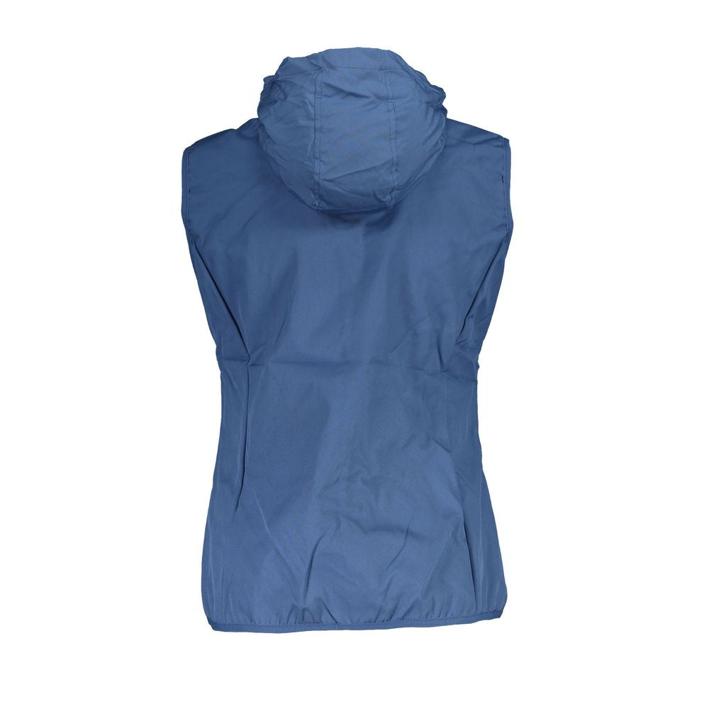 Front view with bag zipped and handles upright.