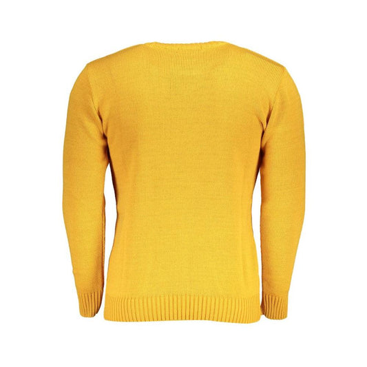 U.S. Grand Polo Yellow Fabric Sweater