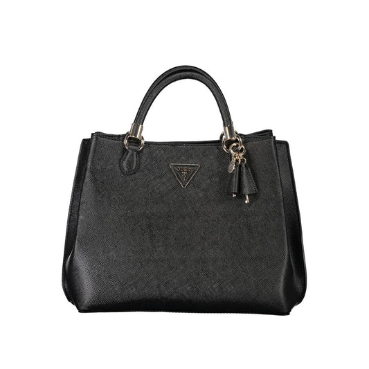 Guess Jeans Black Polyethylene Handbag GU-26889