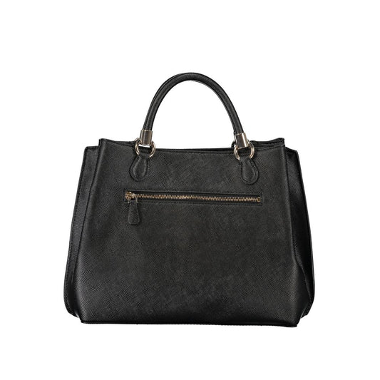 Guess Jeans Black Polyethylene Handbag GU-26889