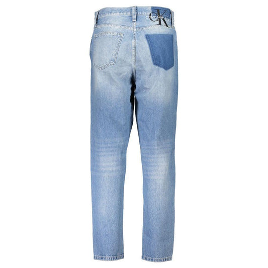 Calvin Klein Light Blue Cotton Women Jeans CA-27404-W30