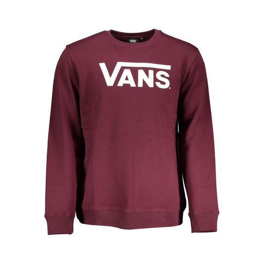 Vans Chic Pink Crewneck Fleece Sweatshirt