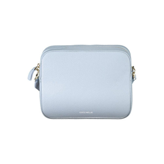 Coccinelle Light Blue Leather Women Handbag