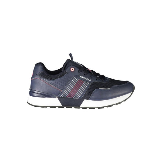 Carrera Blue Polyester Sneaker