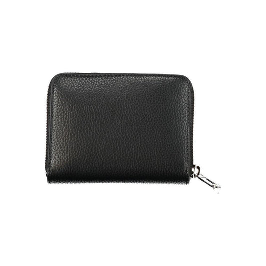 Tommy Hilfiger Elegant Black Polyethylene Wallet TO-27520