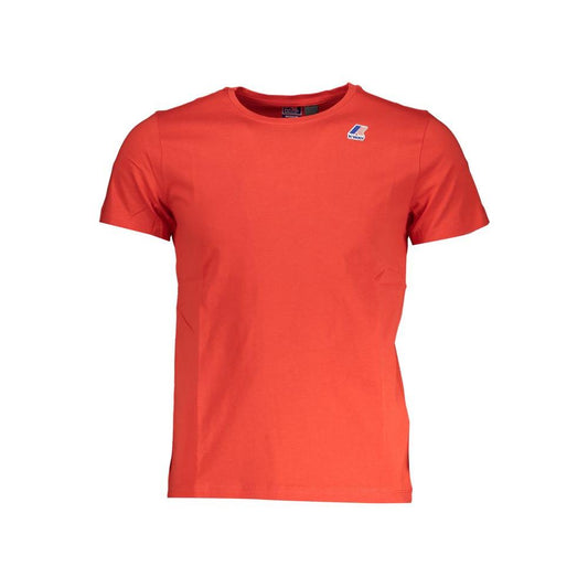 K-WAY Pink Cotton Men T-Shirt