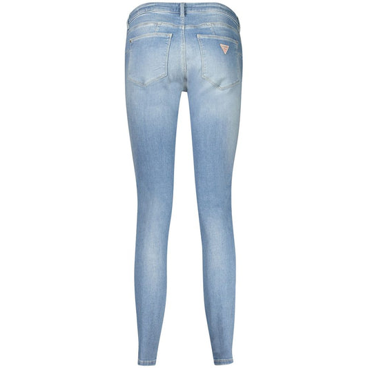 Guess Jeans Light Blue Recycled Cotton Women Jean GU-32353-W28 | L30