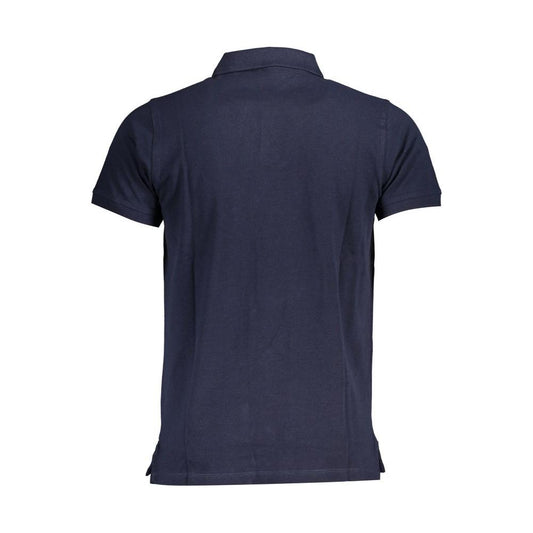 Norway 1963 Blue Cotton Men Polo Shirt