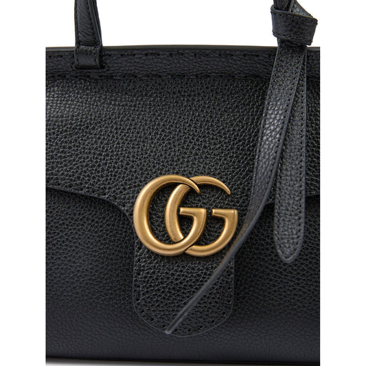 Gucci Black Leather GG Marmont Handbag 779796A7MOT1000