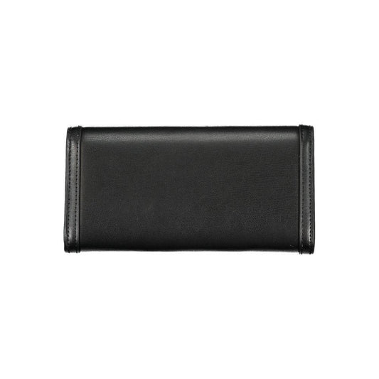 Tommy Hilfiger Elegant Black Dual-Compartment Wallet TO-27165