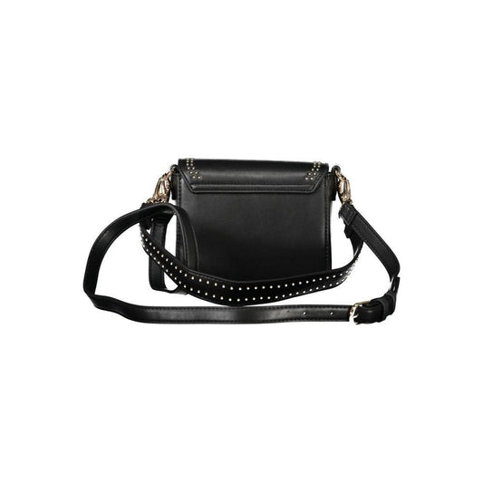 Mario Valentino Black Polyethylene Women Handbag VA-33535