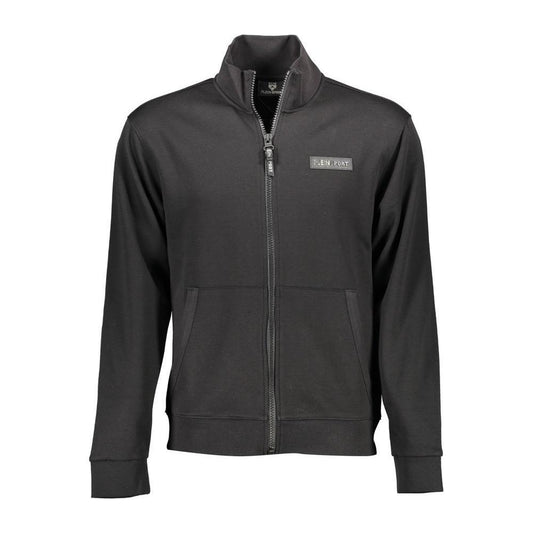 Plein Sport Black Cotton Sweater