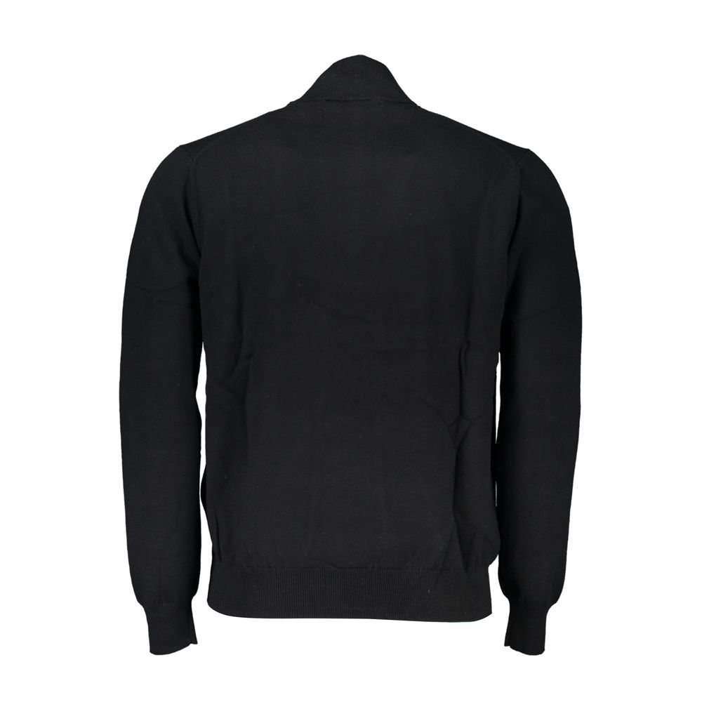 Harmont & Blaine Black Cotton Men Sweater