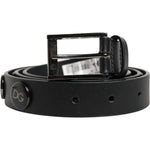 Dolce & Gabbana Black Luxury Leather DG Studs Buckle Belt BEL9399-90