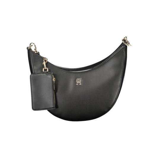 Tommy Hilfiger Black Polyethylene Women Handbag TO-33684