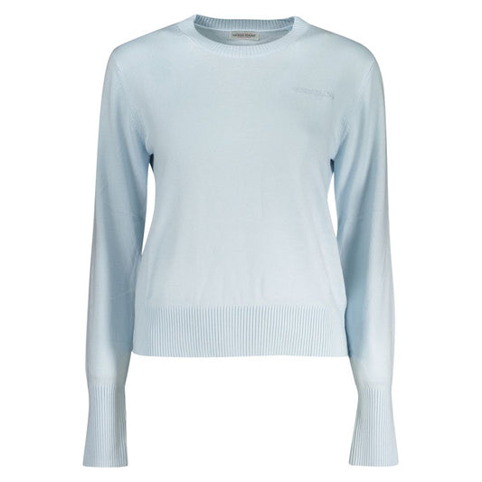 Guess Jeans Light Blue Polyester Women Sweater GU-35180-XS