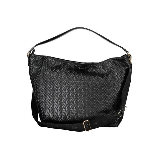 Mario Valentino Black Polyethylene Handbag VA-21556