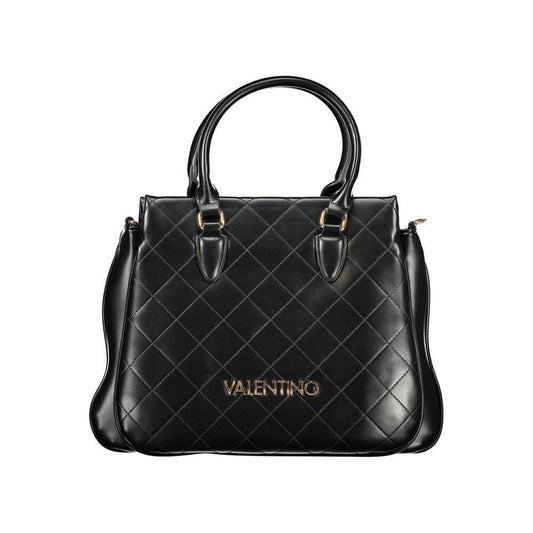 Mario Valentino Black Polyethylene Women Handbag VA-32648