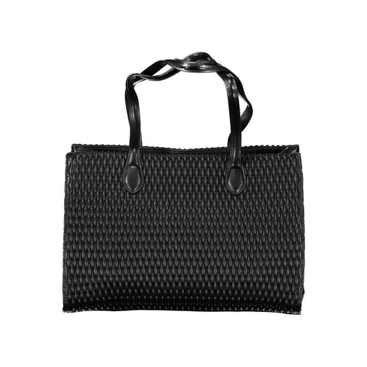 Mario Valentino Black Polyethylene Women Handbag VA-32778