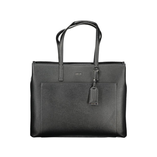 Calvin Klein Black Polyethylene Women Handbag CA-36300