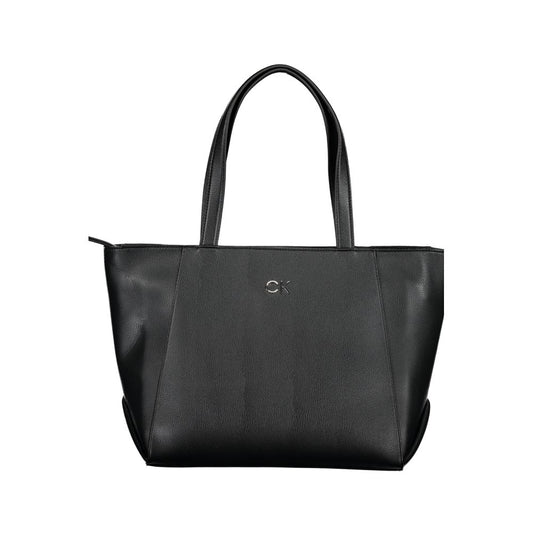 Calvin Klein Black Polyethylene Handbag CA-30797