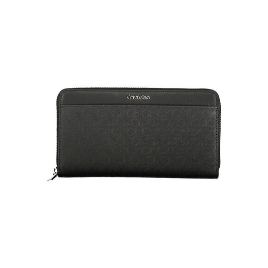 Calvin Klein Black Polyester Women Wallet CA-36305