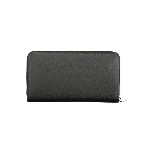 Calvin Klein Black Polyester Women Wallet CA-36305